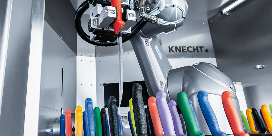 Vollautomatische Handmesser-Schleifmaschine E 50 R