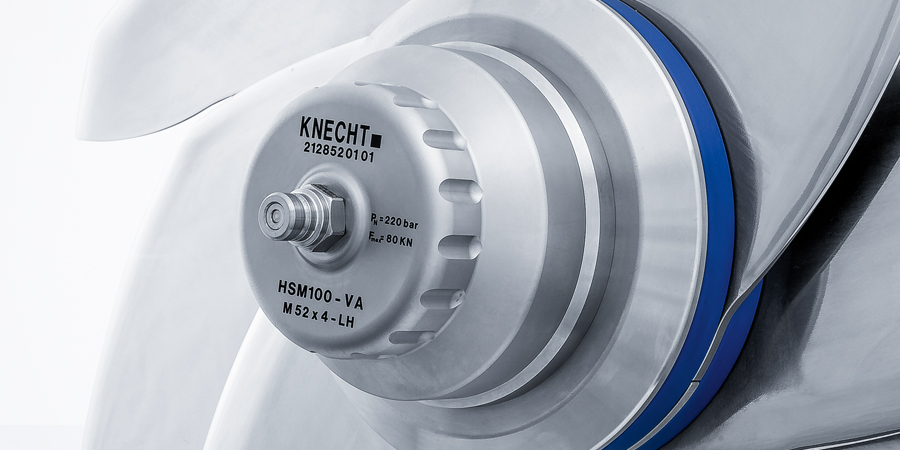 Hydromechanical clamping nut HSM 100 