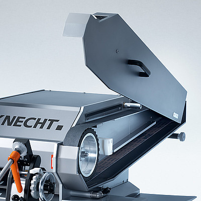 Grinding belt replacement Grinding belt replacement