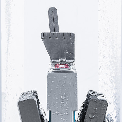 Stufenlose Winkeleinstellung