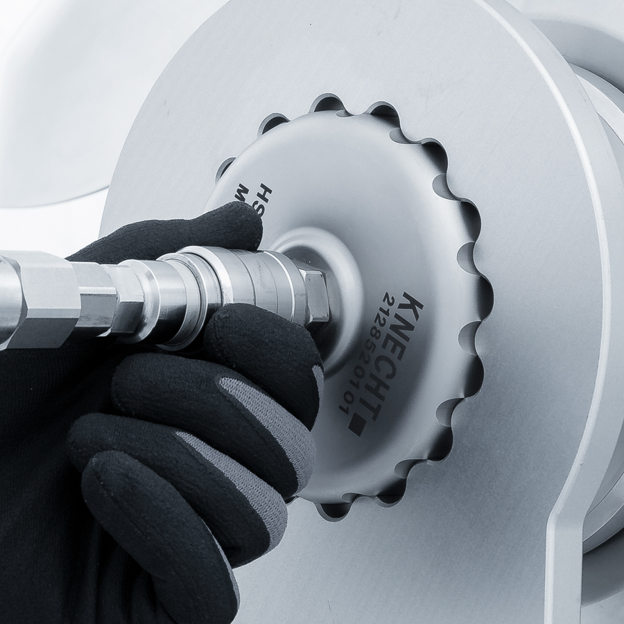 HSM 100 Hydraulic connection