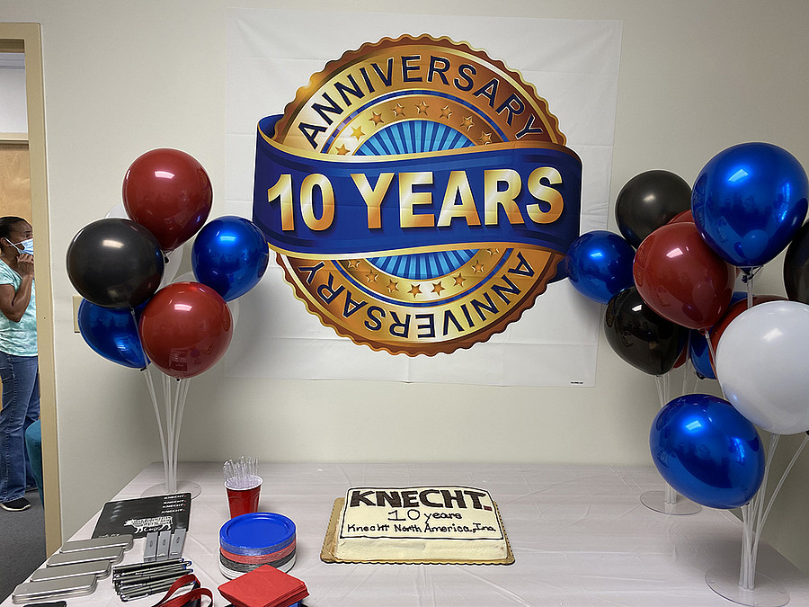 KNECHT North America Inc. | 10 Jahre in der KNECHT-Group KNECHT North America Inc. | 10 Jahre in der KNECHT-Group